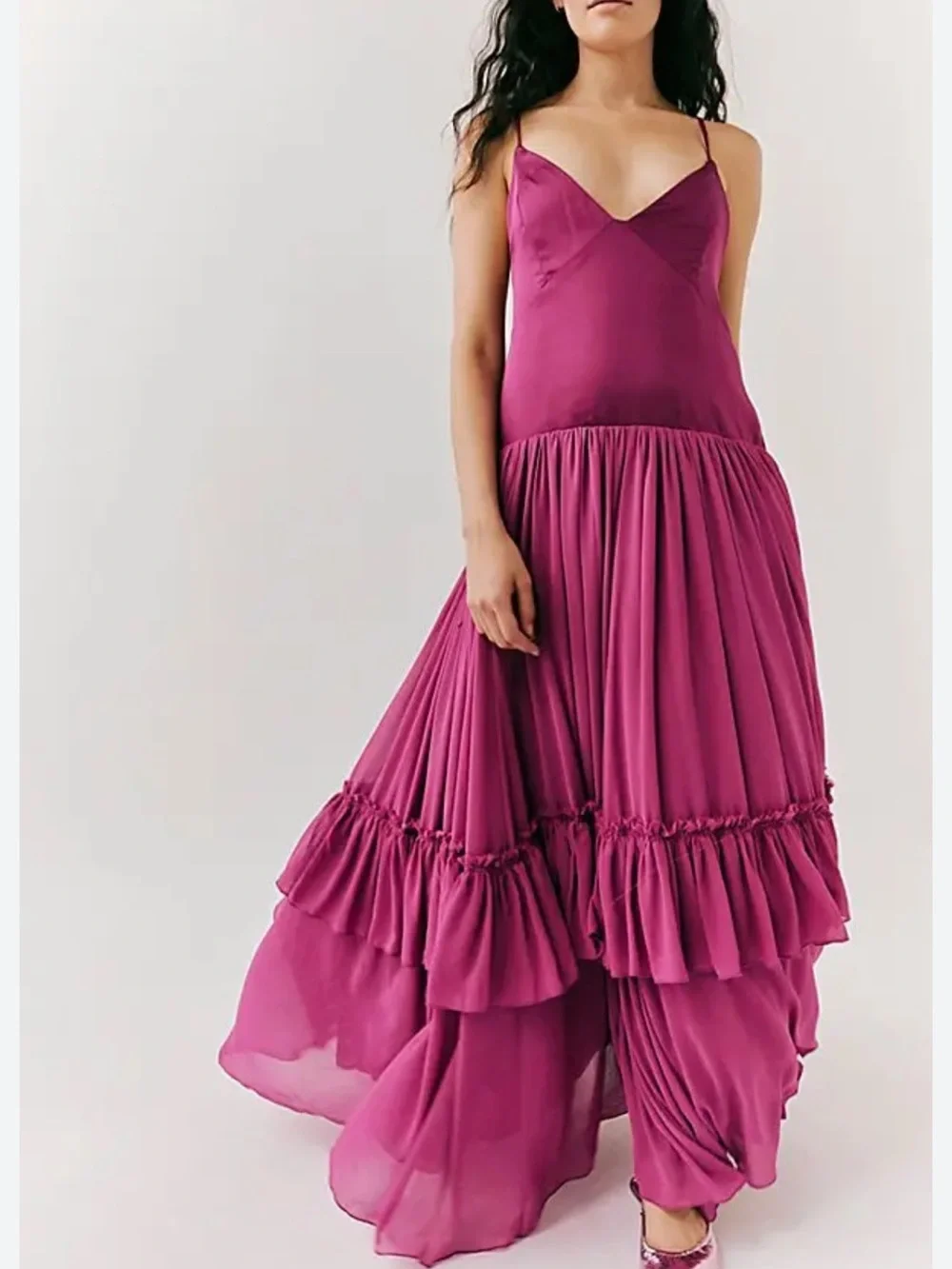 FREE PEOPLE Soliana Maxi Dress AD6